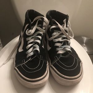 A pair of Vans s8 highs